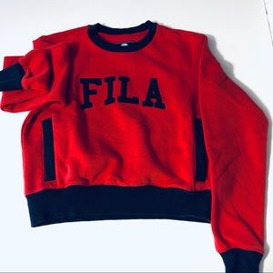 FILA Sweatshirt size S Red